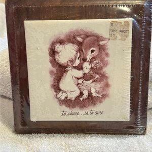 Vintage Brownie Innocents Tile
